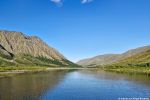 Подходим к протоке между озерами Мал. и Бол. Хадата-Юганлор.