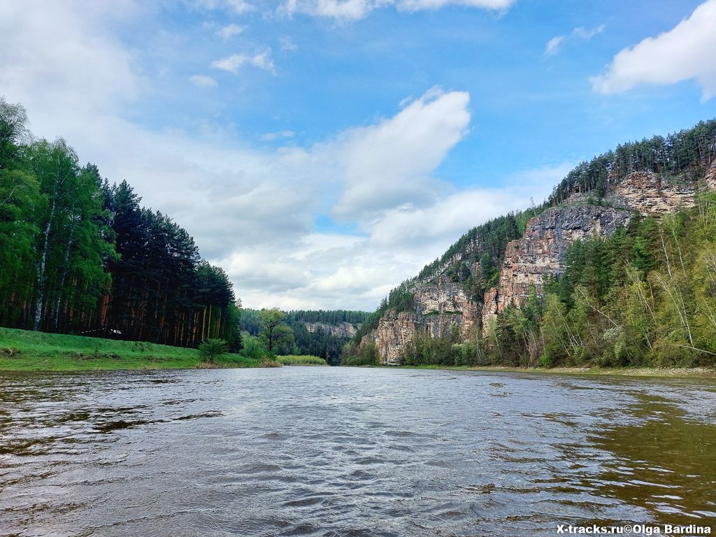 Скалы Сикияз-Тамакский пещерного комплекса (ПОР берег).